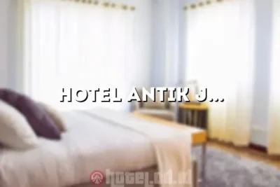 hotel terbaik di juwana untuk penginapan nyaman